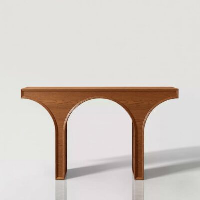 Contemporary Wooden Accent Console Table