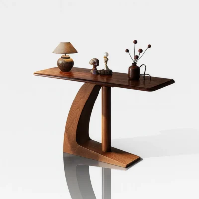 Minimalist Wooden Console Table
