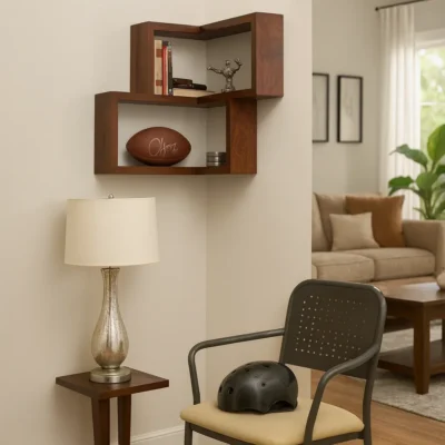 Alternative view of Modern Solid Wood Floating Shelf For Wall