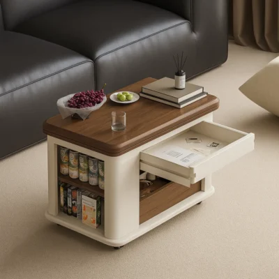 Alternative view of Modern Space Saving Drink Table With Storage