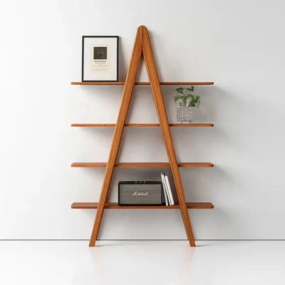 Alternative view of Modern Wooden Floating Shelf