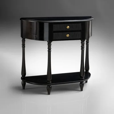 Traditional Wooden Entrance Table With Drawers